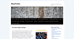 Desktop Screenshot of 4dayfollies.com